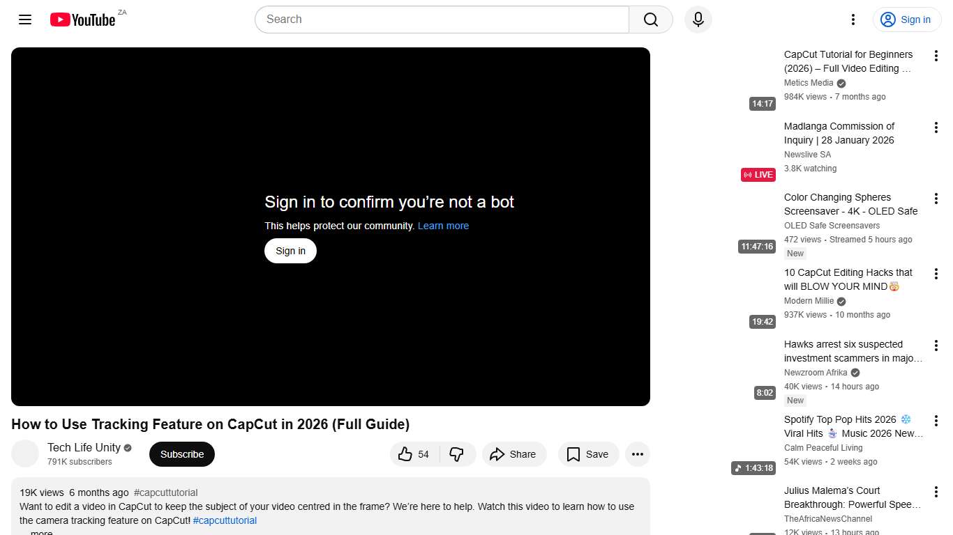How to Use Tracking Feature on CapCut in 2026 (Full Guide) - YouTube