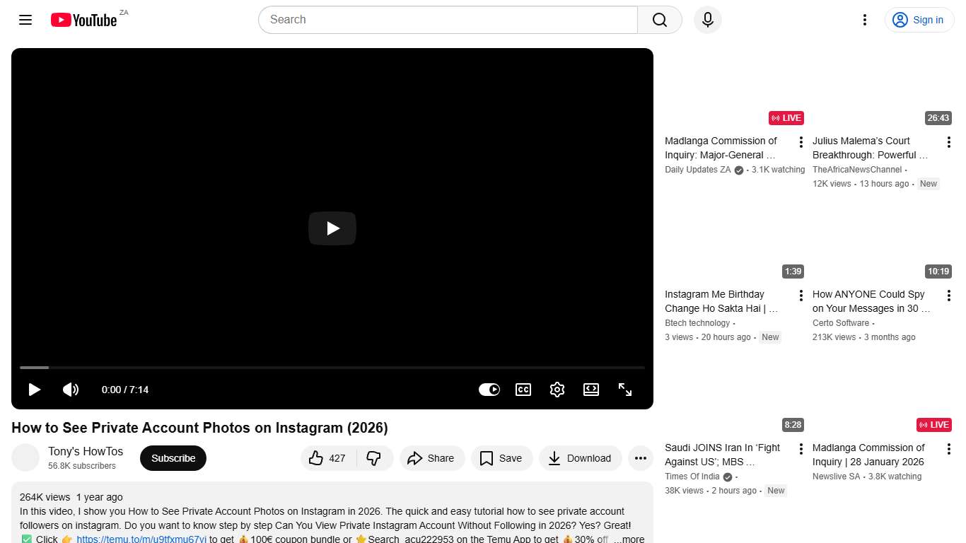 How to See Private Account Photos on Instagram (2026) - YouTube